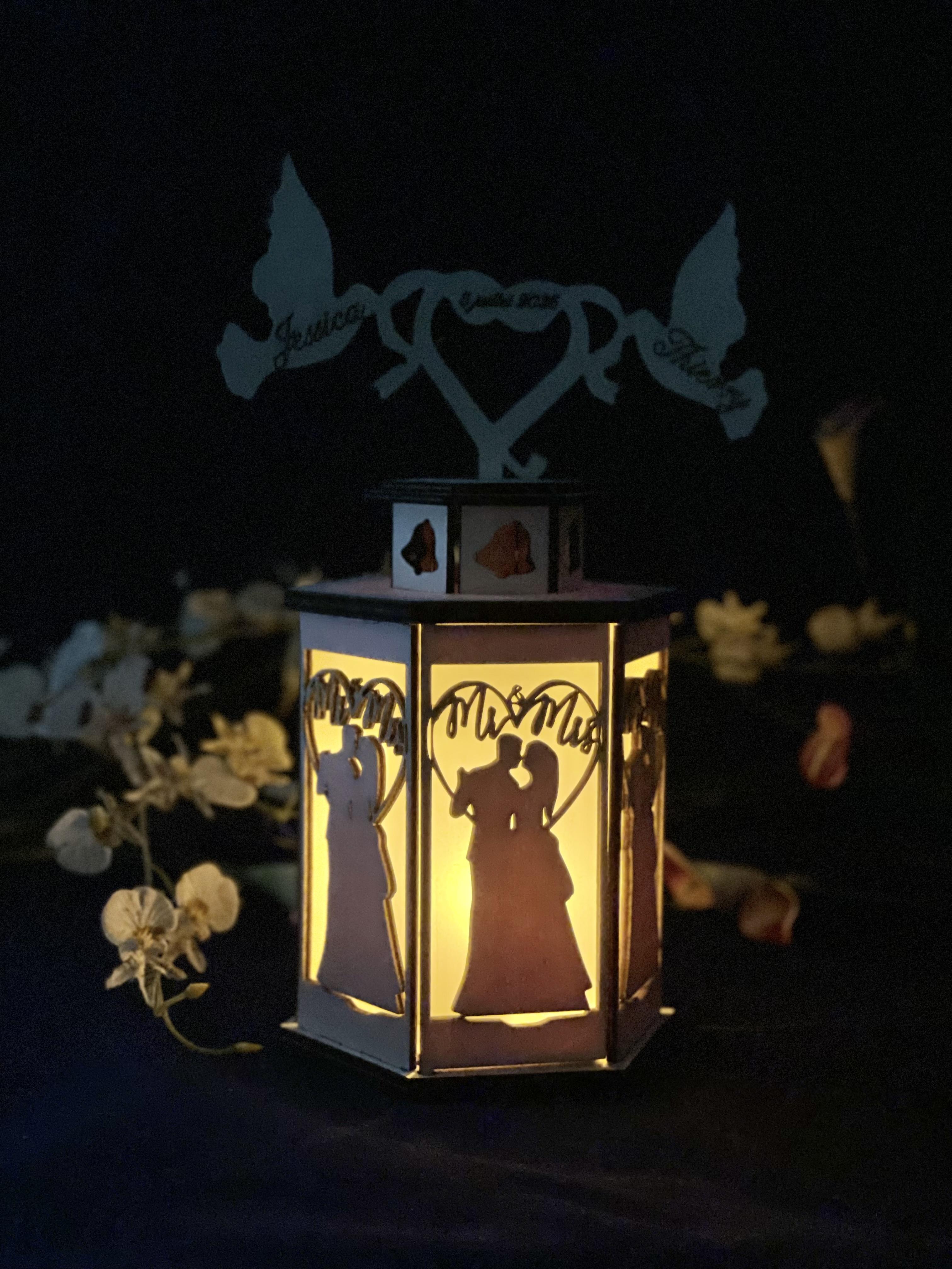Lanternes de mariage