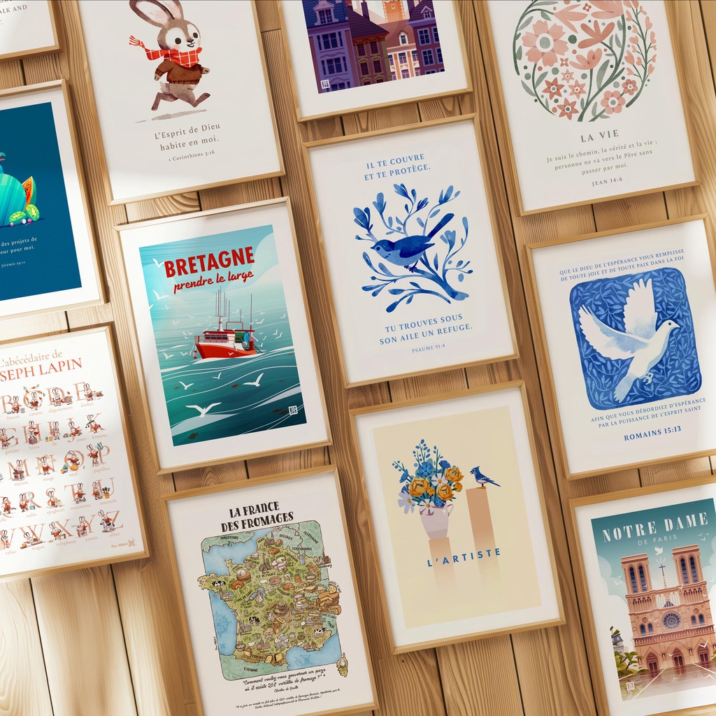 Affiches décoration maison