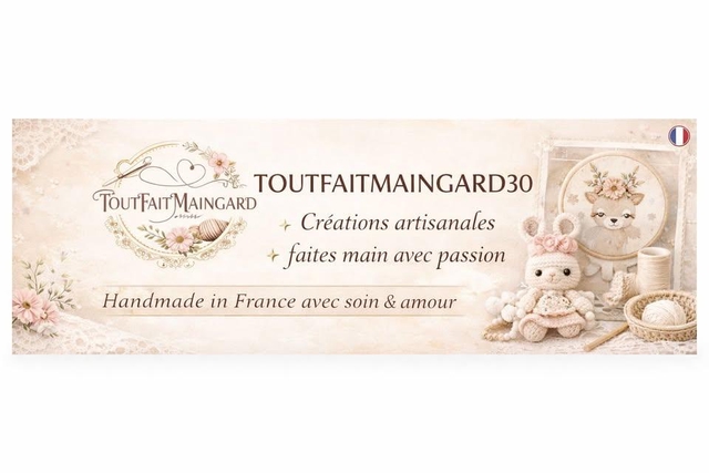 Toutfaitmaingard | Créations au crochet faites mainen France