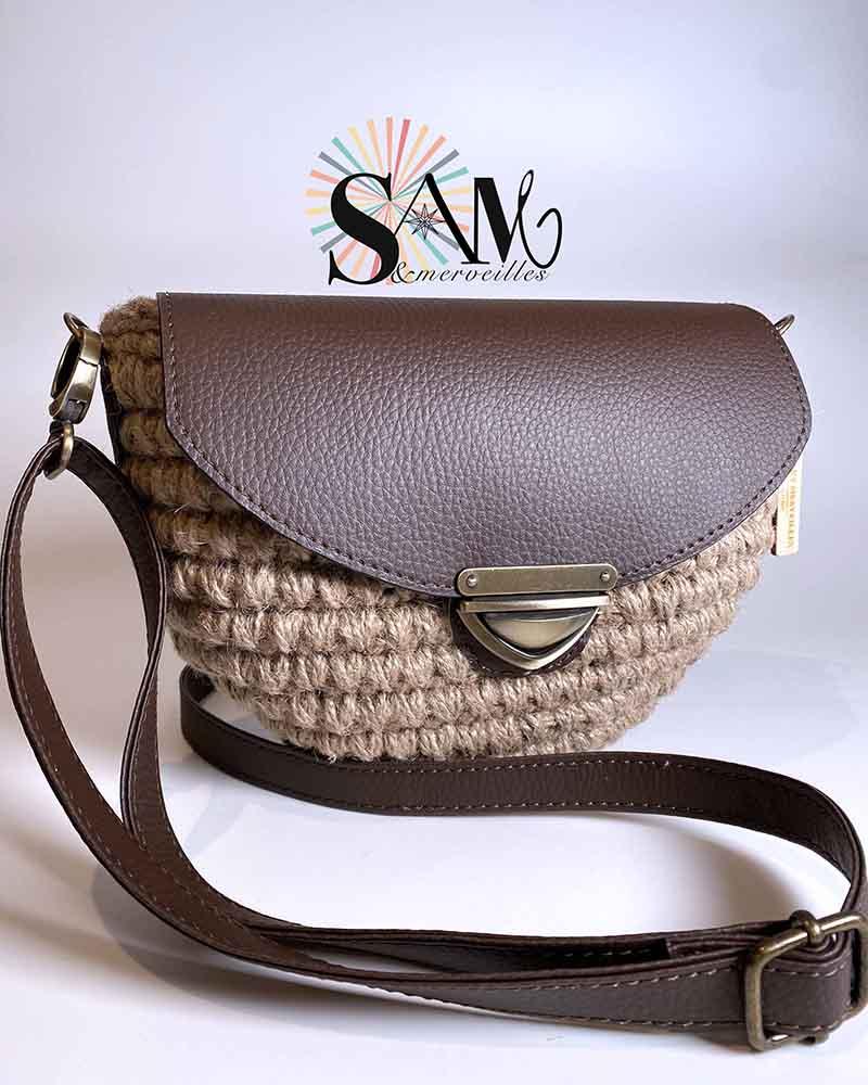 Entretien des sacs au crochet en fil de jute