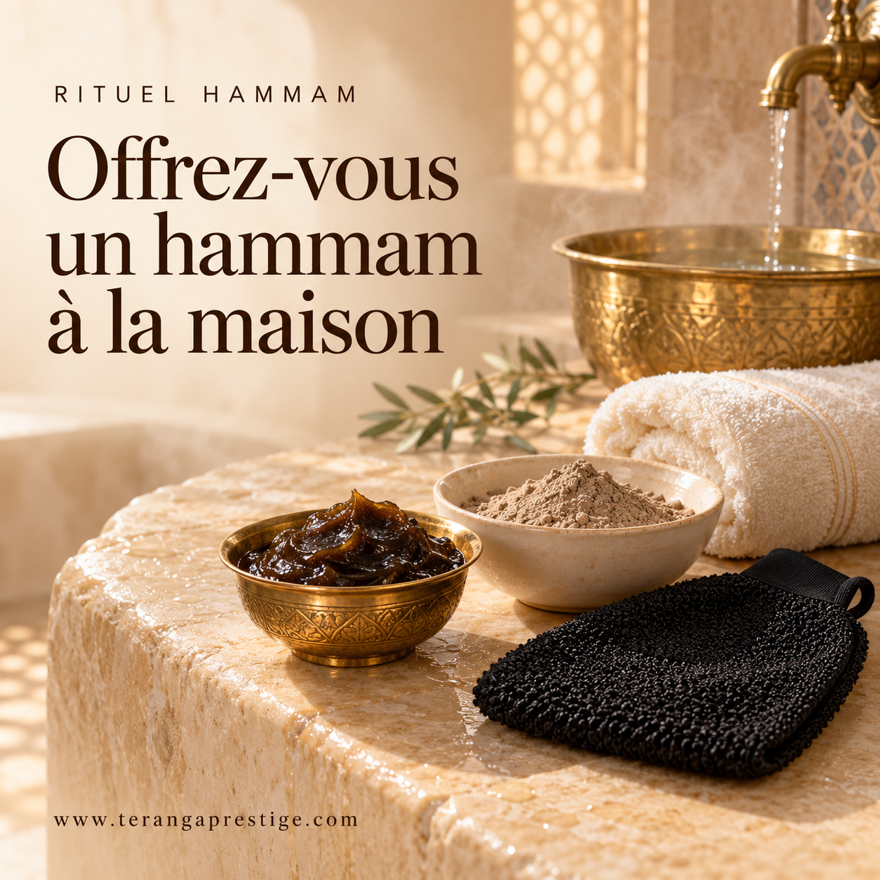 Le hammam s’invite chez vous