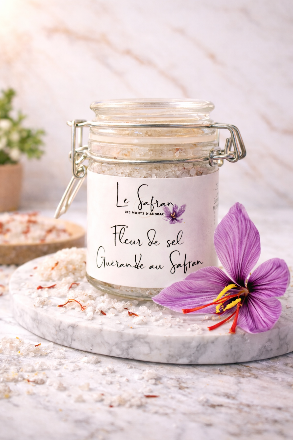 Produits salées au safran