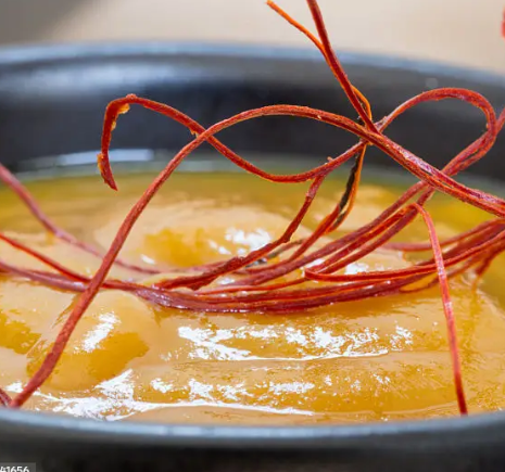 Velouté de potimarron au Safran