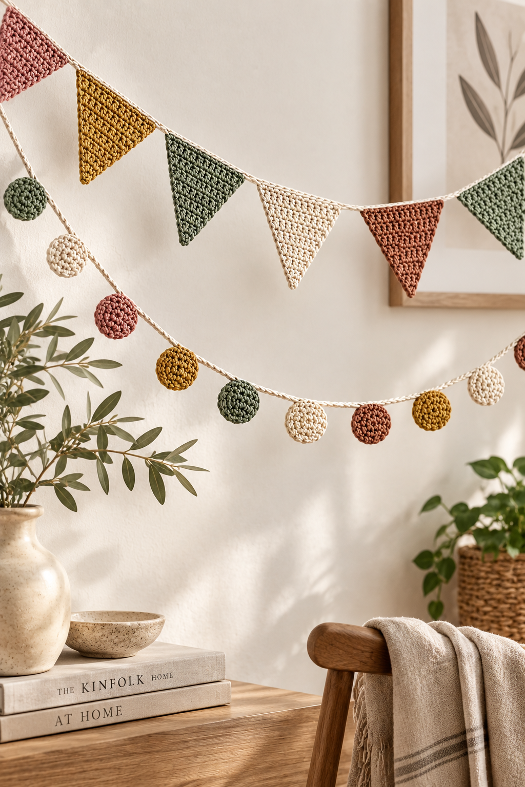 Nachhaltige Wimpelketten und Häkelgirlanden | ANKA Handmade