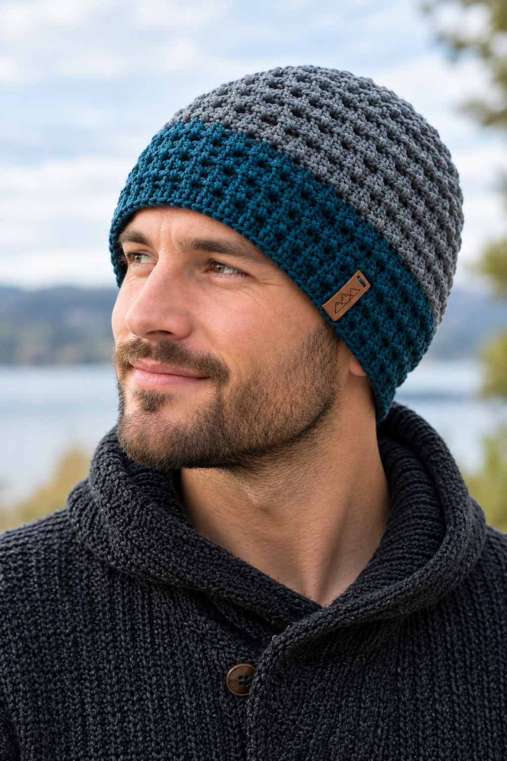 Handgehäkelte Mützen und Beanies für Erwachsene aus Wolle und Acrylgarn