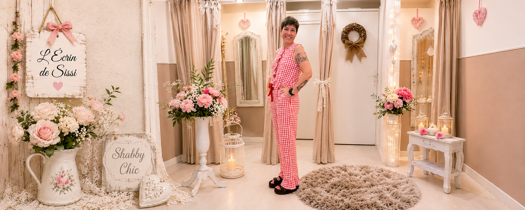 Notre ensemble vichy rose fait craquer toutes nos clientes 🌸