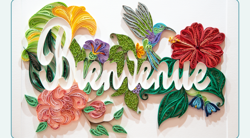 Bienvenue sur la page d'accueil art quilling et bijoux De Perle en Ruban