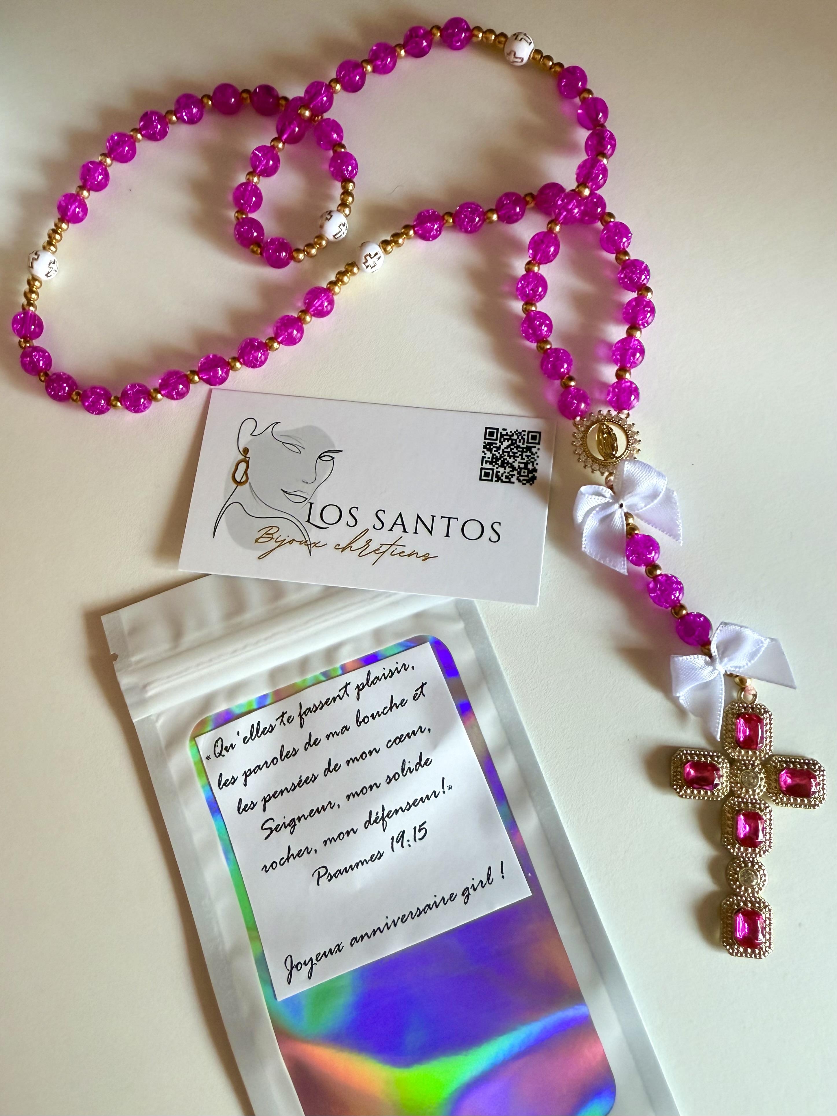 Il suffit d’indiquer dans la case « Message à l’attention du commerçant » située dans le panier, un message comme celui-ci :
‎
‎Je souhaiterais ajouter le mot de vœux suivant : "Joyeux anniversaire ma sœur en Christ!"
