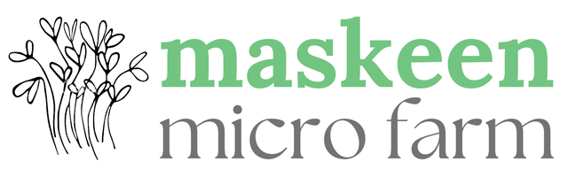 Maskeen Micro Farm grows and sells fresh, nutritious, and local microgreens, delivered to local shops in the West of Ireland.