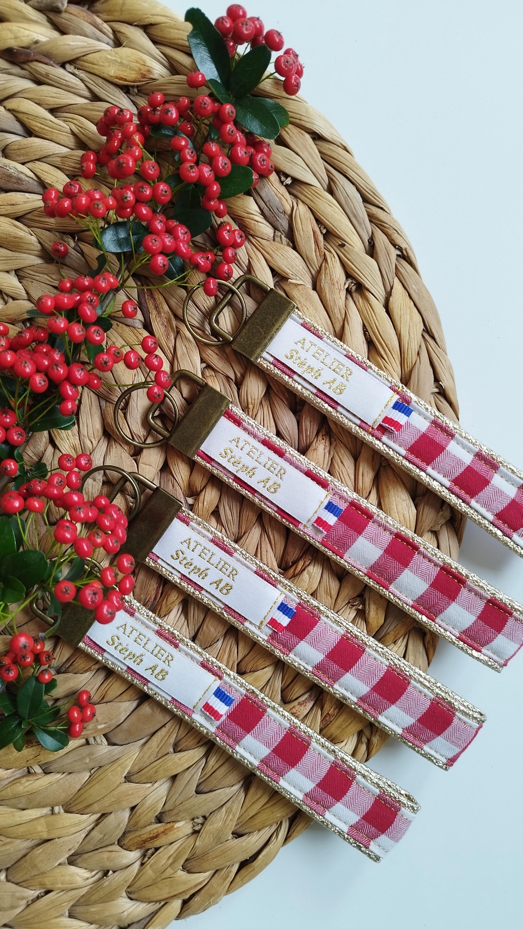 Porte-clés enchantés pour souhaiter un Joyeux Noël à tous ceux que vous aimez.