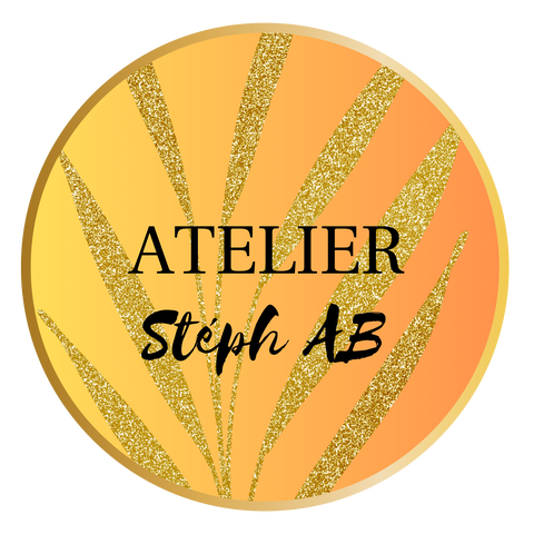 Atelier Stéph AB
L'authenticité du fait main 
Créations personnalisées et pièces uniques 
Ensoleillées et pailletées
