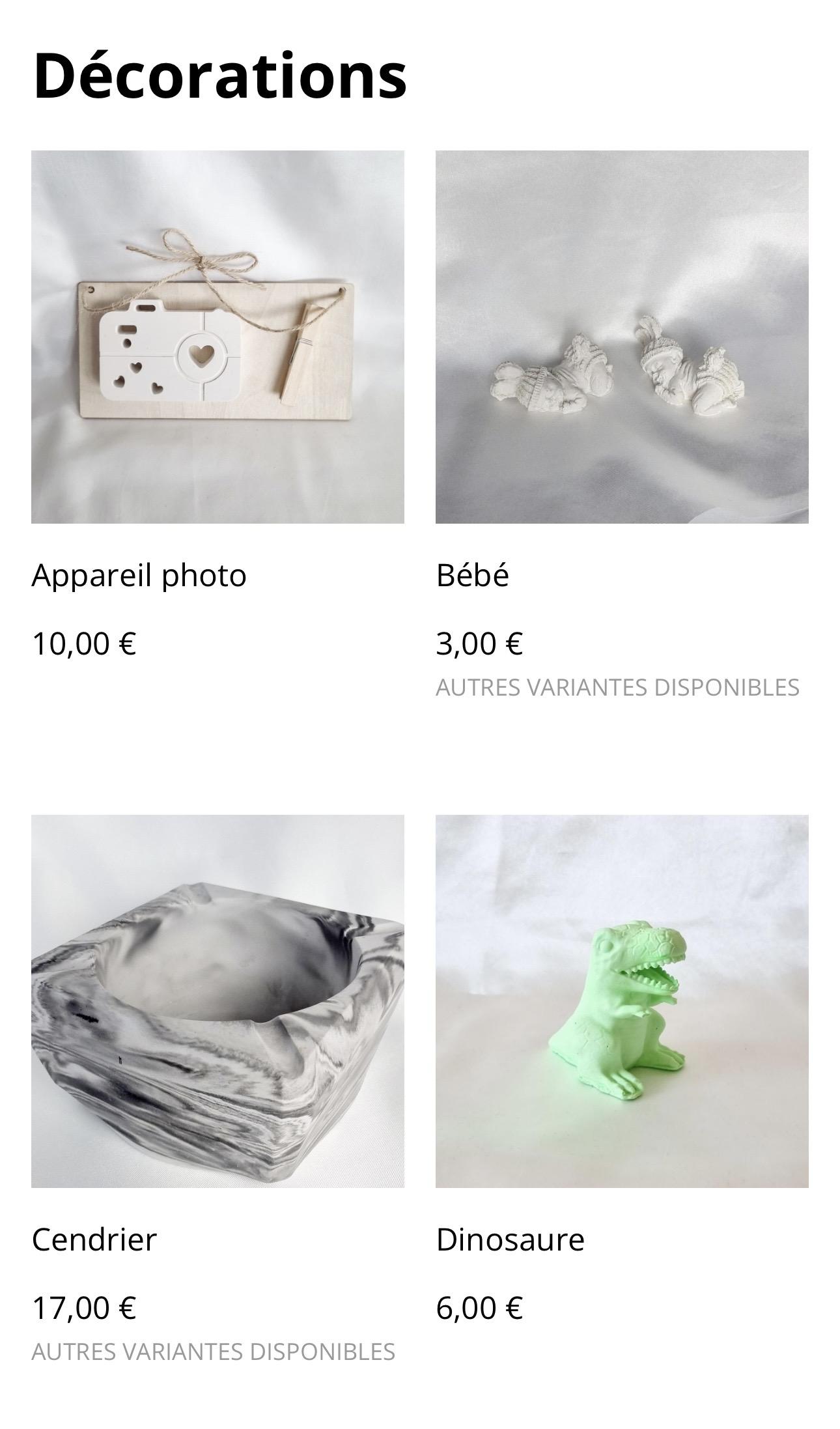 Décorations