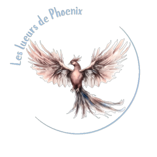 Logo Les Lueurs de Phoenix – Créations artisanales de bougies, fondants et suspensions parfumées