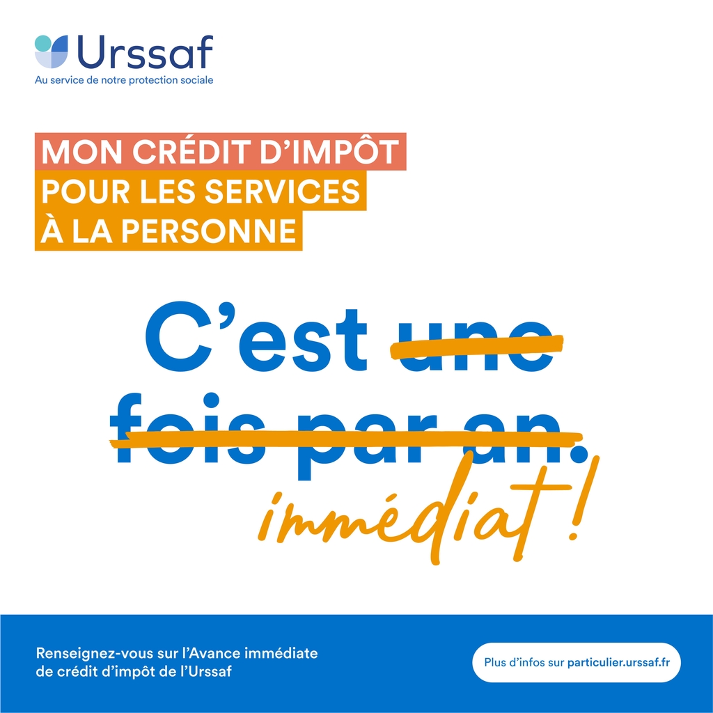 *Prochainement...

 les 50% de votre crédit d'impôt sont avancé