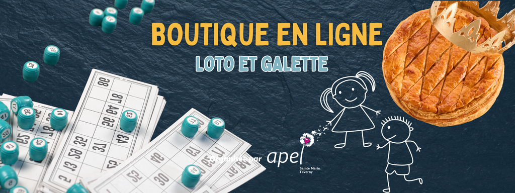 Boutique en ligne pour le loto de Saint-Marie