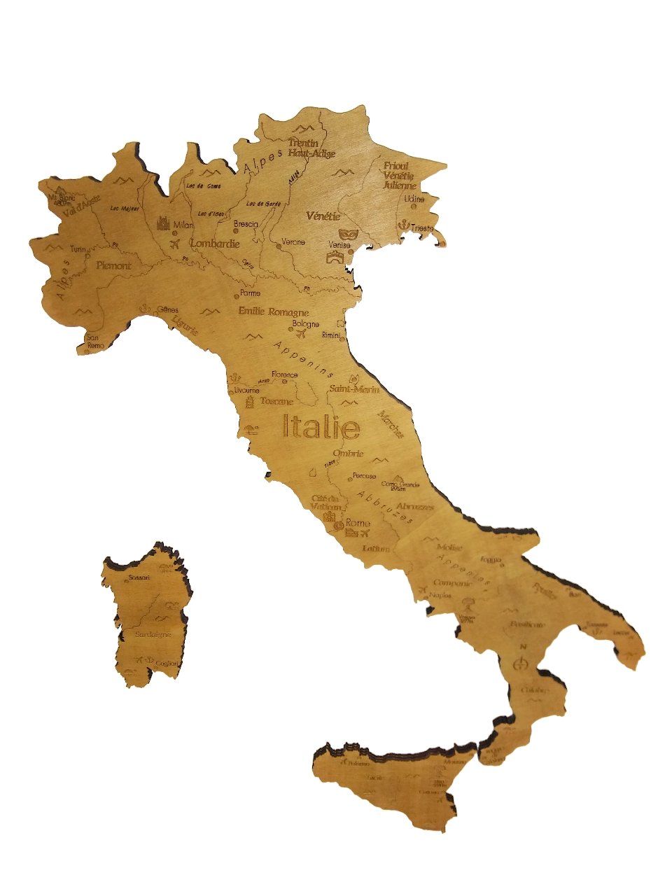 Cartes Pays / régions