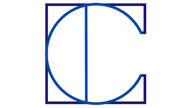 Logo en forme de "C" Nuit de Cobalt.