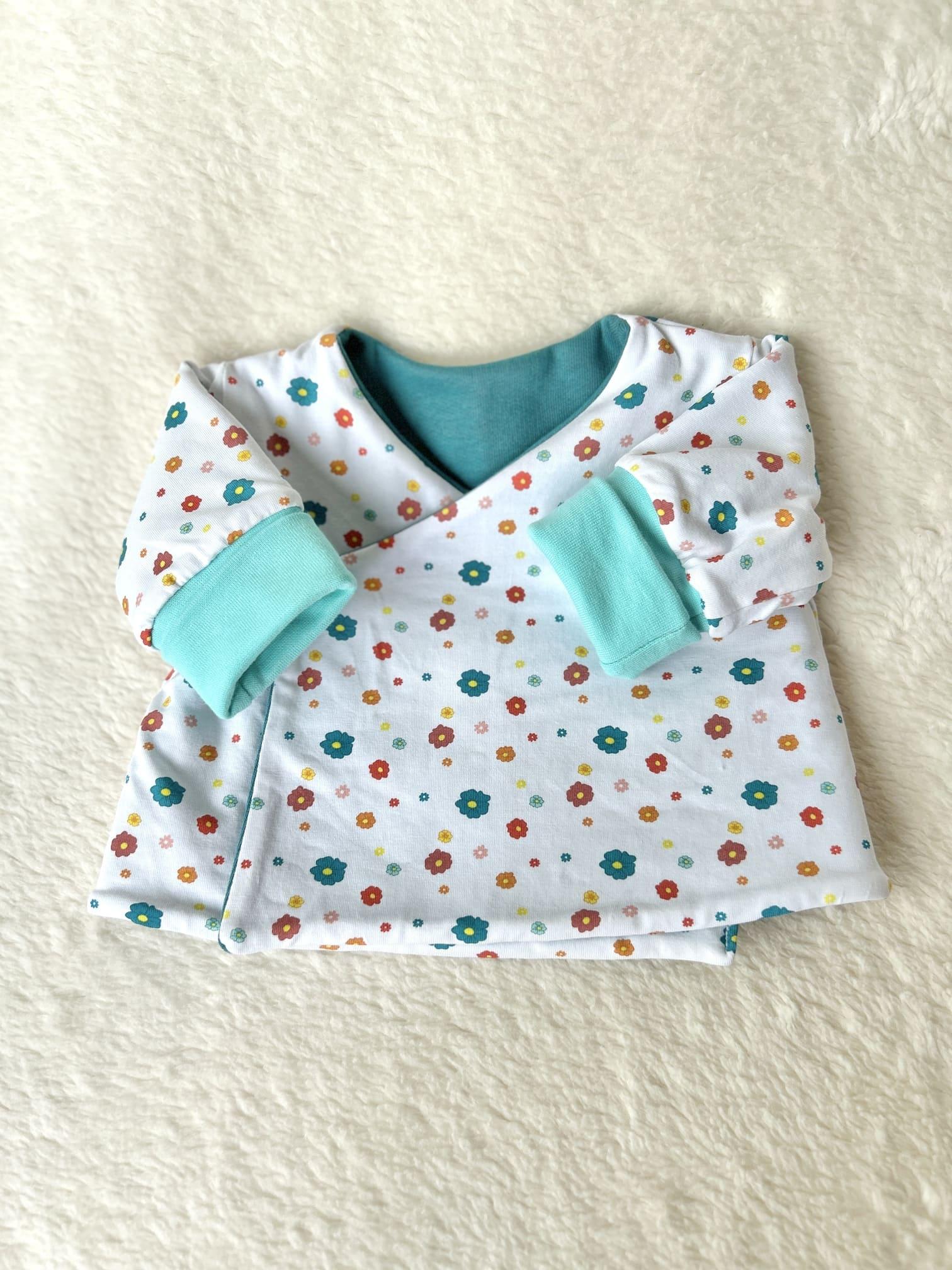 Gilet bébé évolutif réversible 0-6 mois
