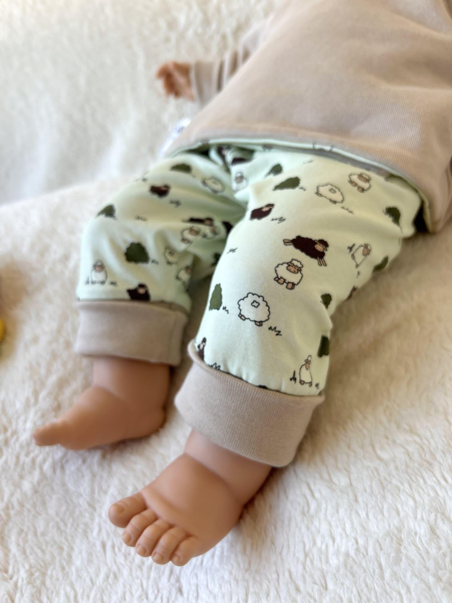 Pantalon bébé évolutif réversible 0-6 mois