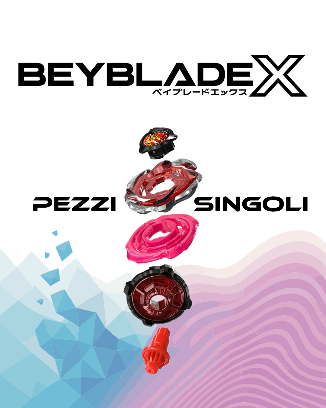 Beyblade X - Pezzi