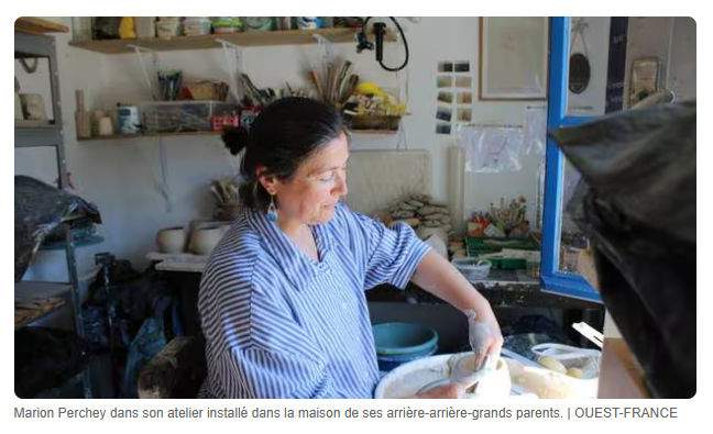 Presse – Atelier Marjutoine, céramiste à Noirmoutier