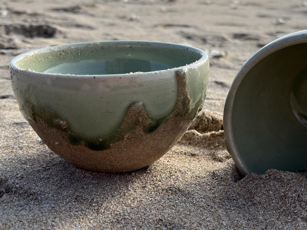 Seuls sur le sable - Un morceau de plage