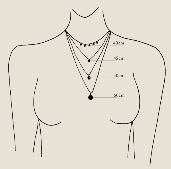 illustration taille des colliers