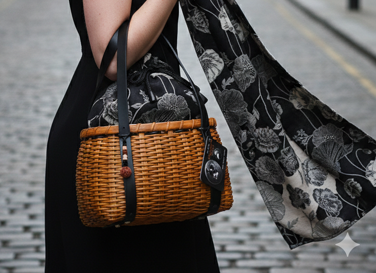 artypik studio vanneries rotin osier fibres naturelles panier cabas corbeilles sac à dos sac d epaule bandouiliere japon japonais japonaise amerindien amerindienne tressage tissage art inspiration La rencontre improbable entre
Le rotin des jungles de Bornéo
Le tressage Amérindien des montagnes Adirondack
Le tissage traditionnel des artisans de Kyoto 
L'art de la teinture végétale du Proche Orient
et les mains d'un vannier du Périgord Noir 