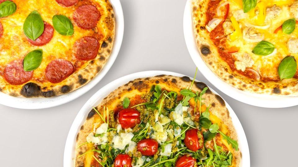Echte Pizza genießen 