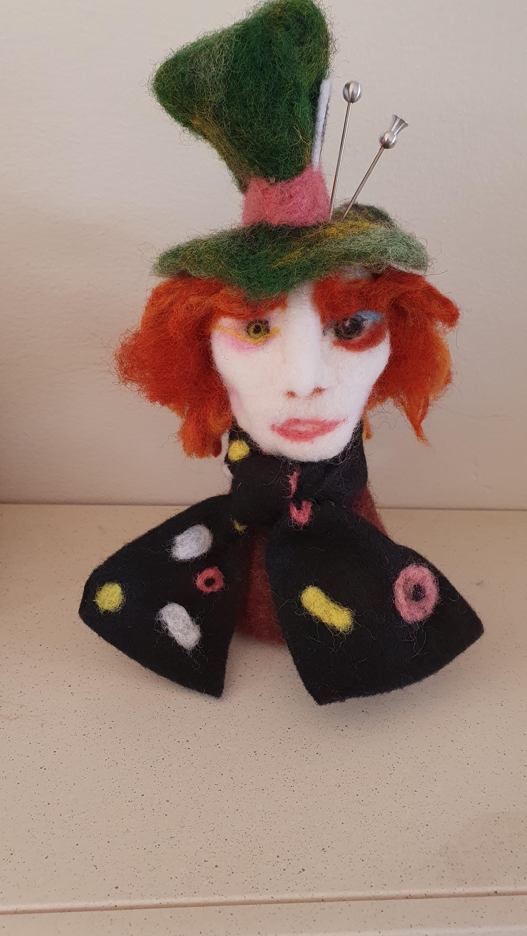 Commissions and bespoke items are made on request. 
Items have included Mad Hatter, yoga scene, Queen of Hearts, Dave Grohl and coming soon.....Lemmy 