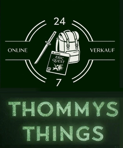 Thommys Things Onlineshop
für Camping , Outdoor , Sport , Gaming , Katana , Schwerter , Messer , Dolche , Merchandise preiswert und günstig nie billig