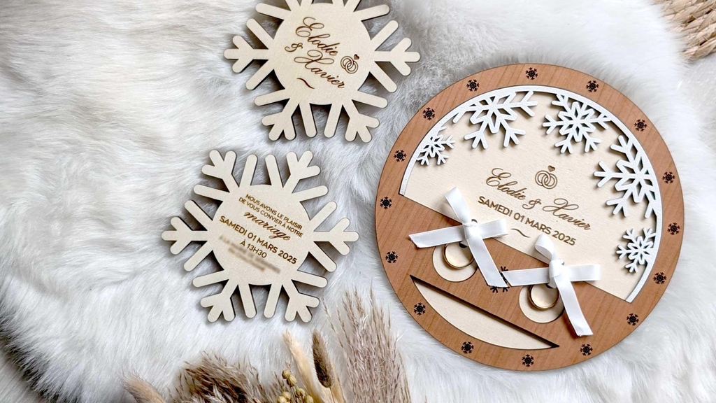 Cadeau Naissance fille en bois albertville-savoie