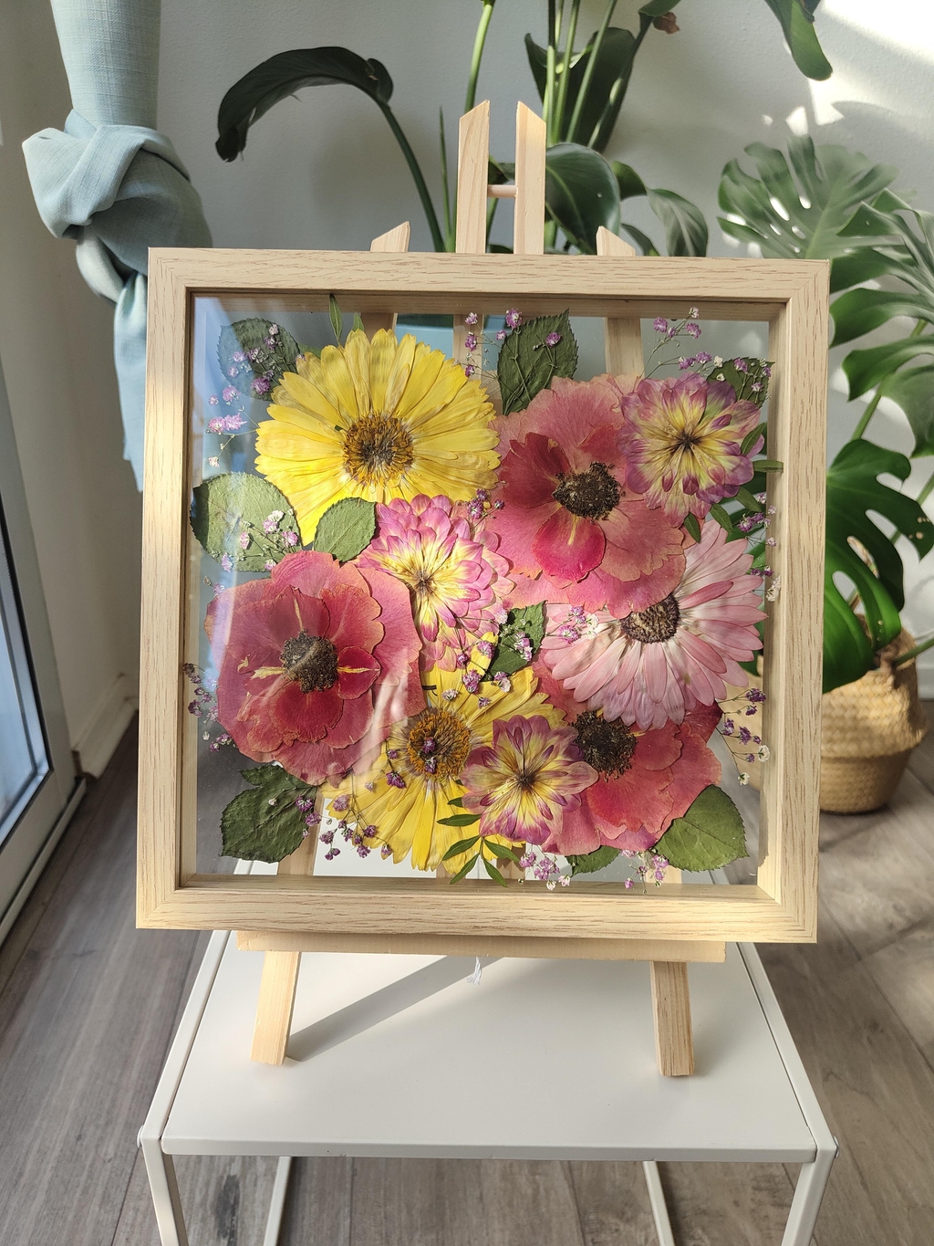 Conservation de bouquets ( mariage ou autre) en herbier. 