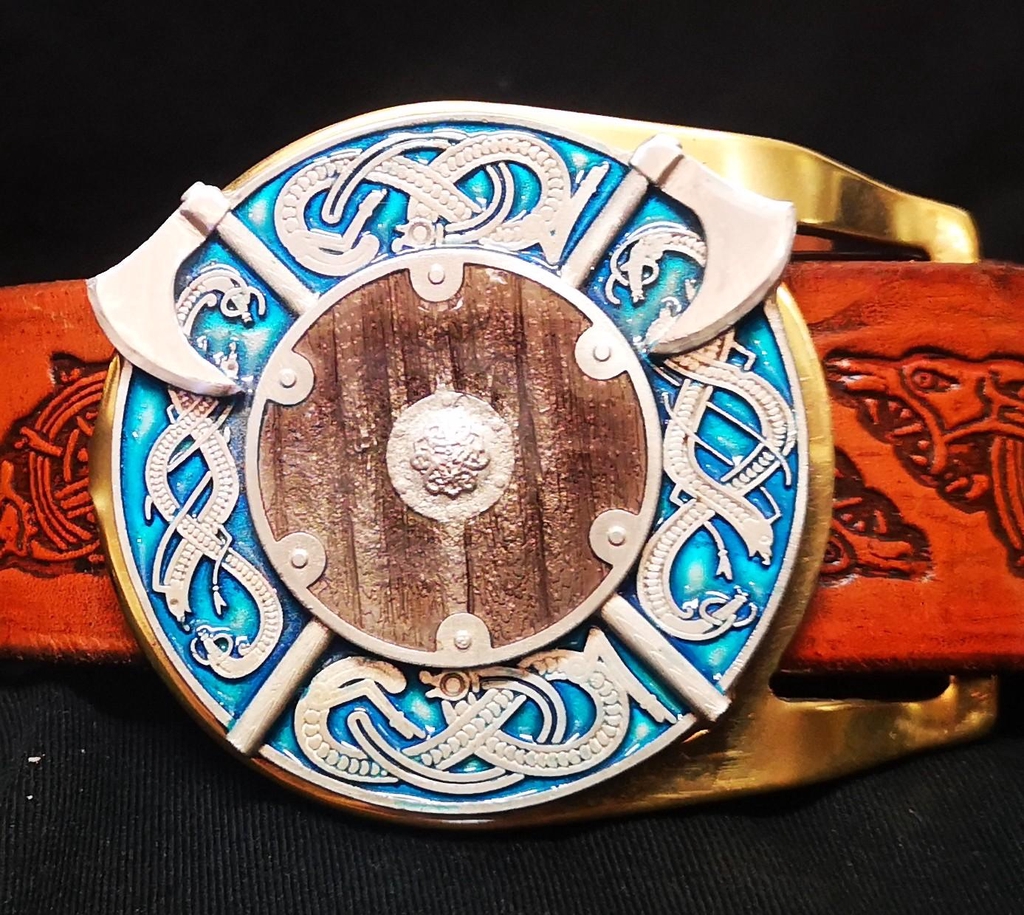 Odin's Shield Belt Buckle.