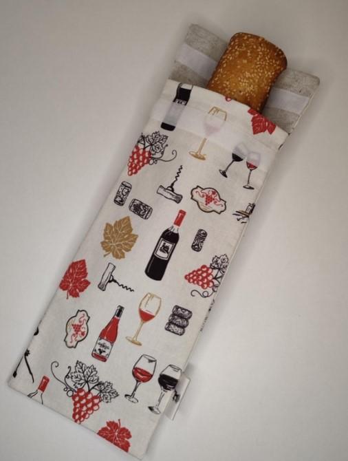 Sac à sandwich baguette