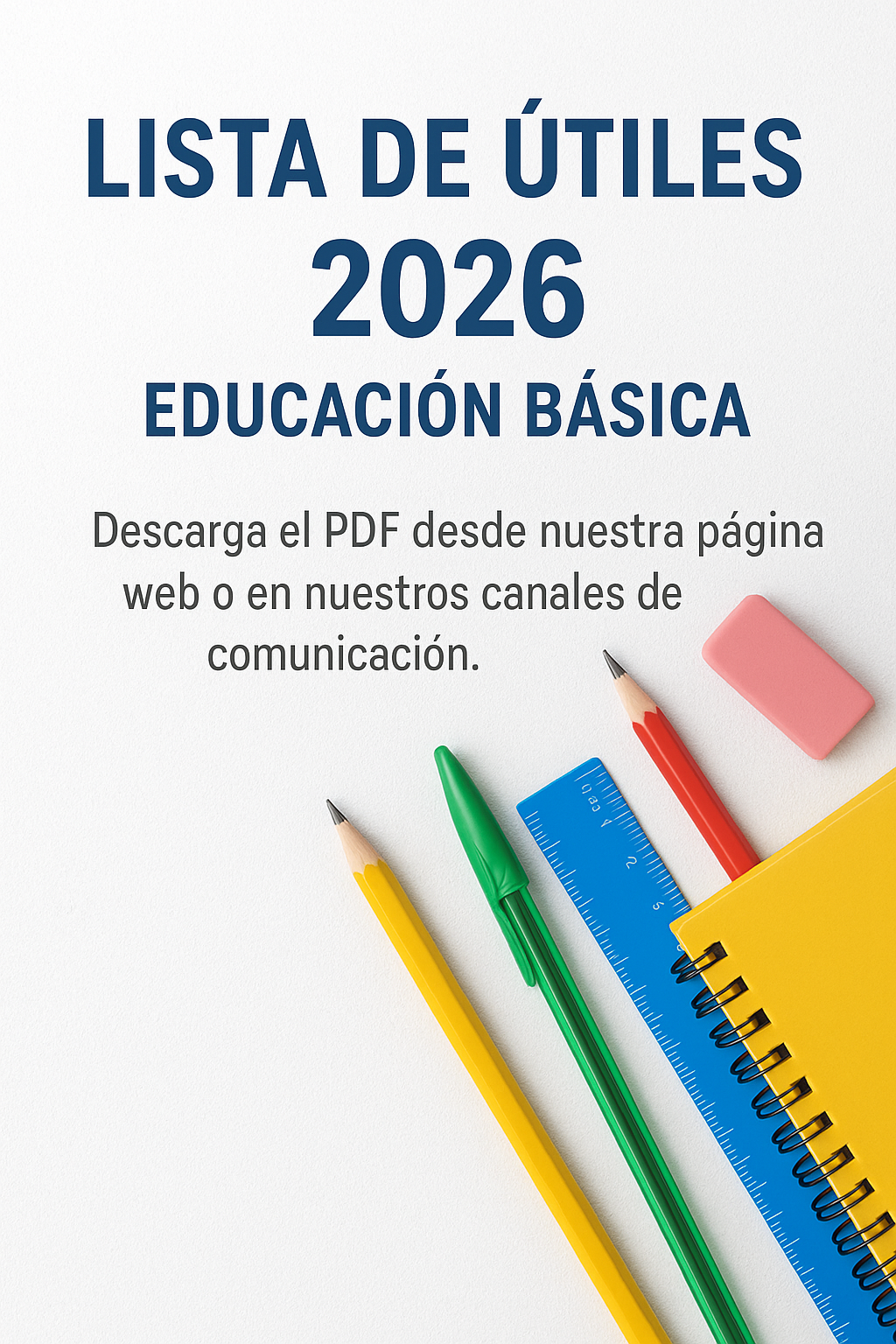Útiles Escolares Básica 2026