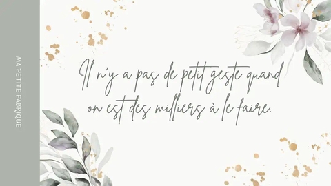 Bienvenue sur le site marchand de ma petite fabrique 