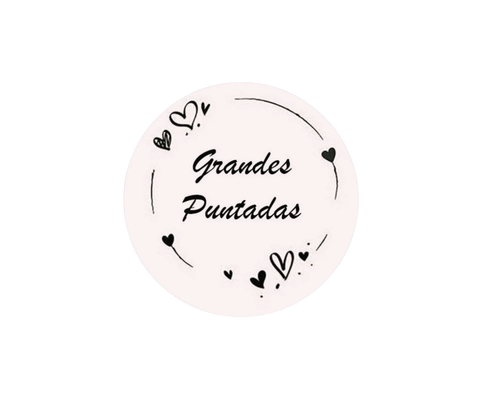 Somos un pequeño emprendimiento con un gran entusiasmo y corazón, comprometidos a ofrecerte productos excepcionales.

Confía en Grandes Puntadas para encontrar el regalo perfecto o para darte un capricho único.