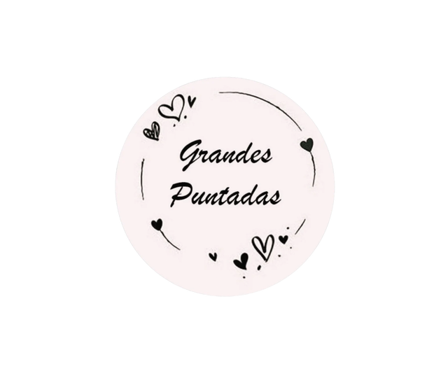 Somos un pequeño emprendimiento con un gran entusiasmo y corazón, comprometidos a ofrecerte productos excepcionales.

Confía en Grandes Puntadas para encontrar el regalo perfecto o para darte un capricho único.