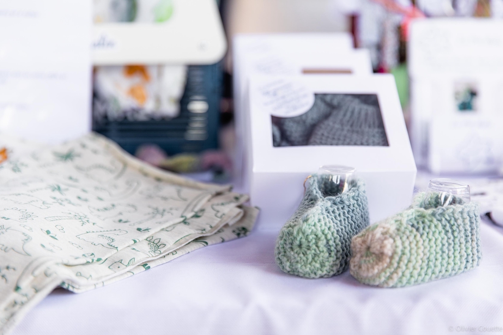 Créations Eco-bio 100% « made in France » de linge et accessoires pour bébés et mamans 