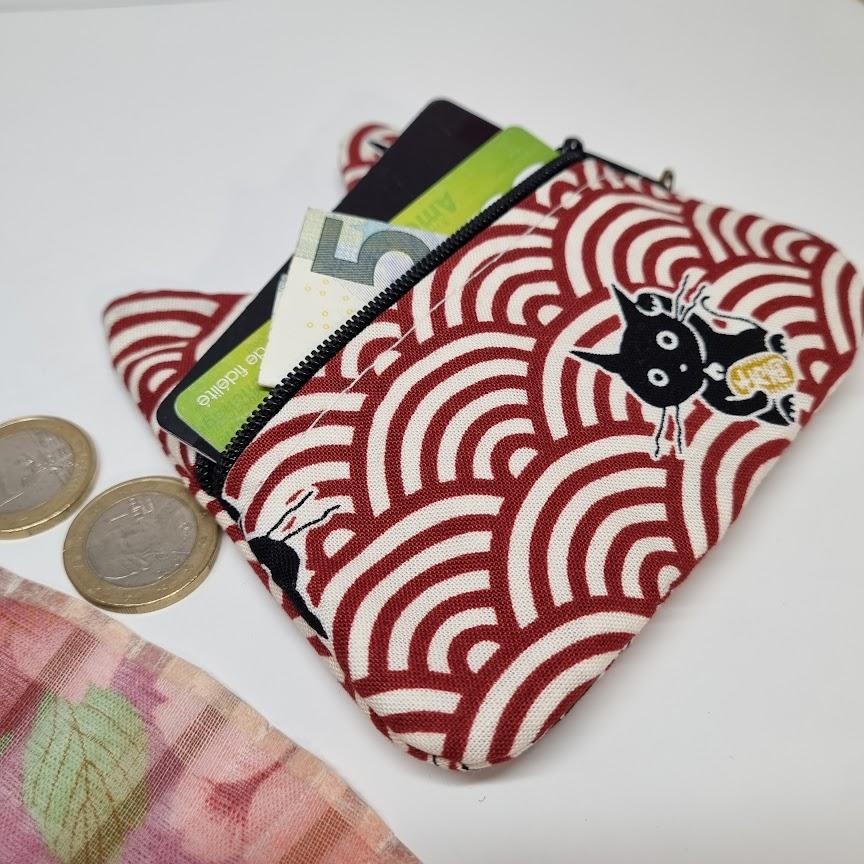 Les petits porte-cartes porte-monnaie en forme de chat