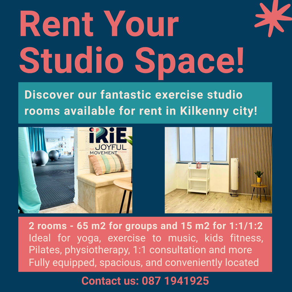 exercise pilates studio to rent in Kilkenny