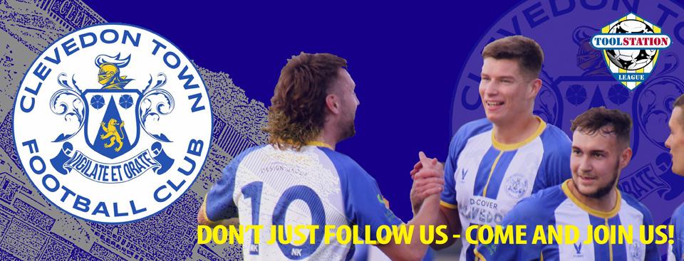 Clevedon Town Football Club Online Shop Homepage