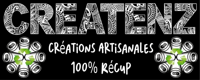 Créations artisanales réalisées avec des objets de récupération 