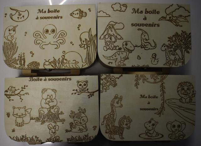 Boîtes pour les enfants