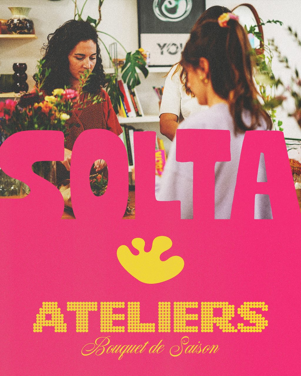 Ateliers bouquet de saison
Crée ton bouquet et repars avec
Matériel et végétaux fournis