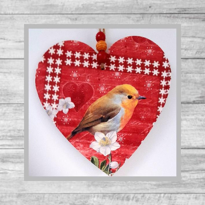 thoughtful handmade hanging heart gifts