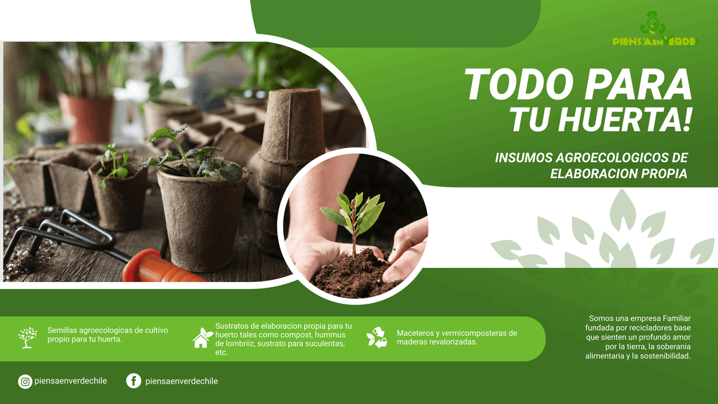 Insumos huerta agroecologica