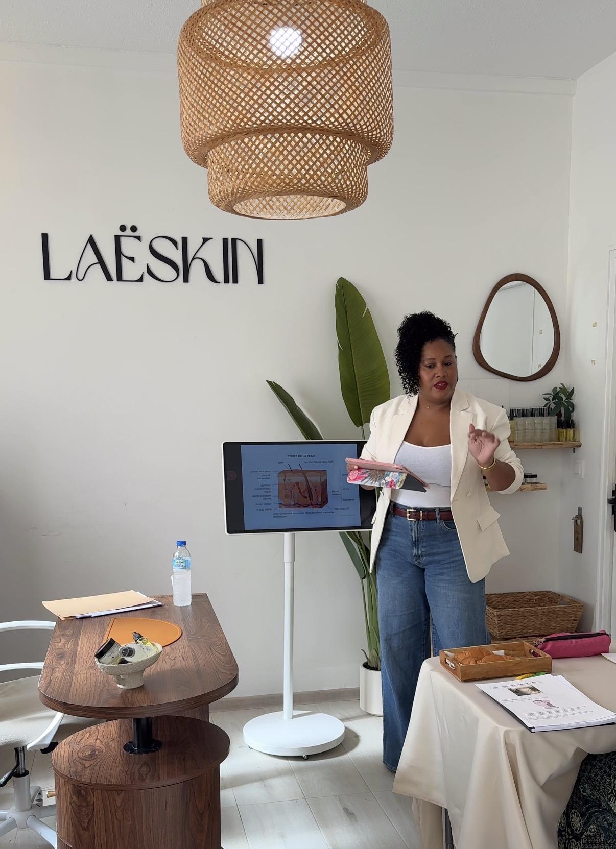 Formations professionnelles en esthétique et soin visage naturel LaëSkin en Martinique