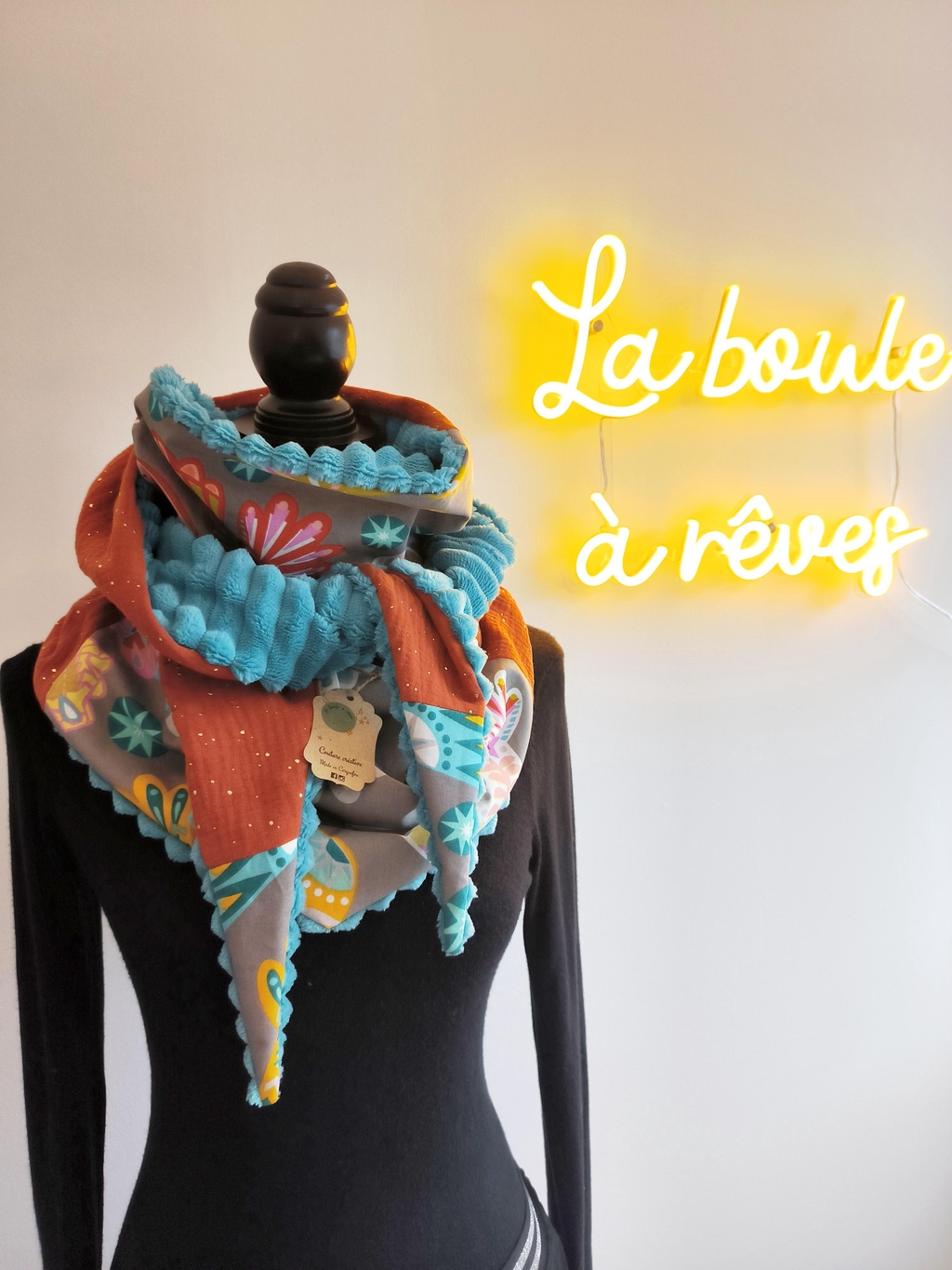 Couture créative 
Création d'accessoires textiles vintage